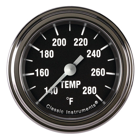 Classic Instruments HR126SLF Hot Rod - Water Temp Gauge Full Sweep 2-1/8"