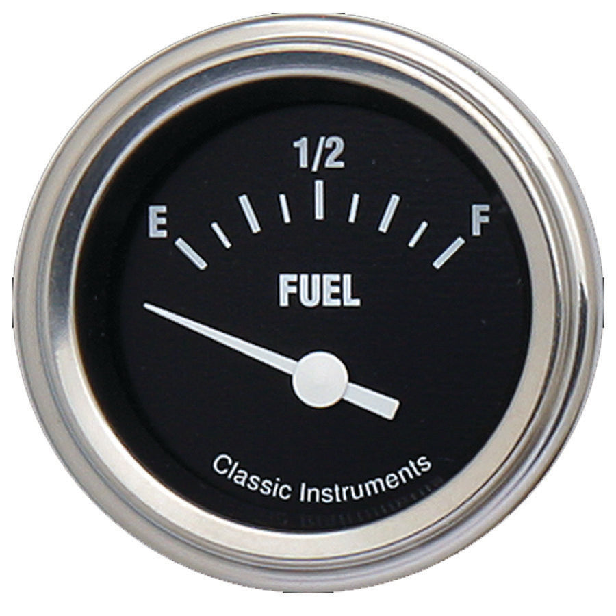 Classic Instruments HR13SLF Hot Rod - Fuel Gauge 16-158 OHM 2-1/8"