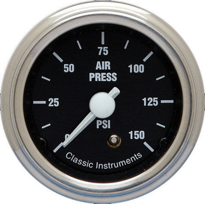 Classic Instruments HR16SLF Hot Rod - Air Pressure Gauge 2-1/8"