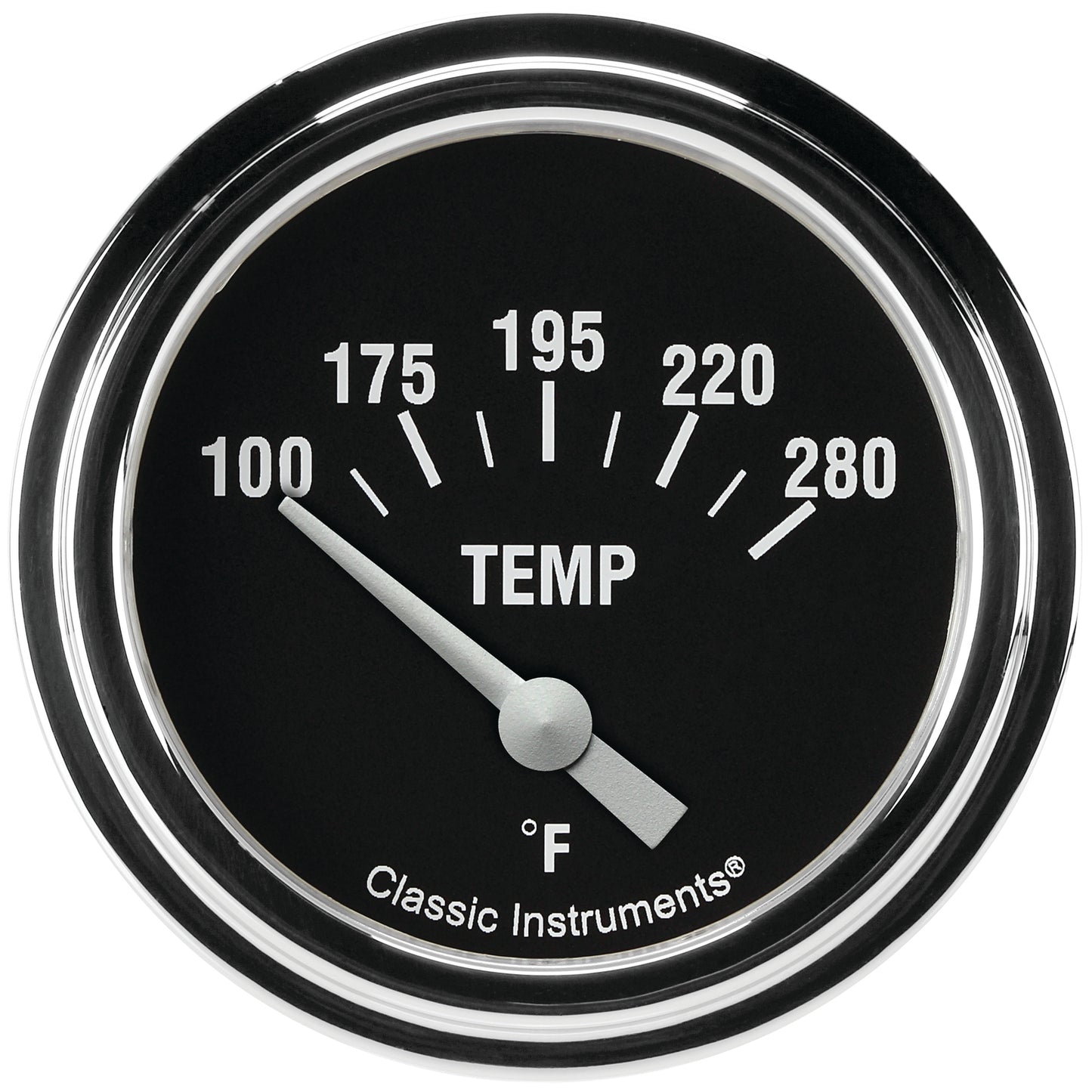 Classic Instruments HR226SLF Hot Rod 2 5/8" Water Temperature Gauge