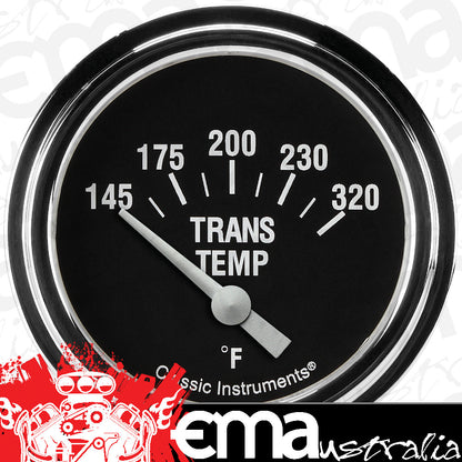 Classic Instruments HR227SLF Hot Rod 2 5/8" Transmission Temperature Gauge