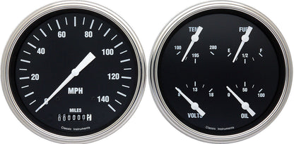 Classic Instruments HR52SLF Hot Rod Two Gauge Set