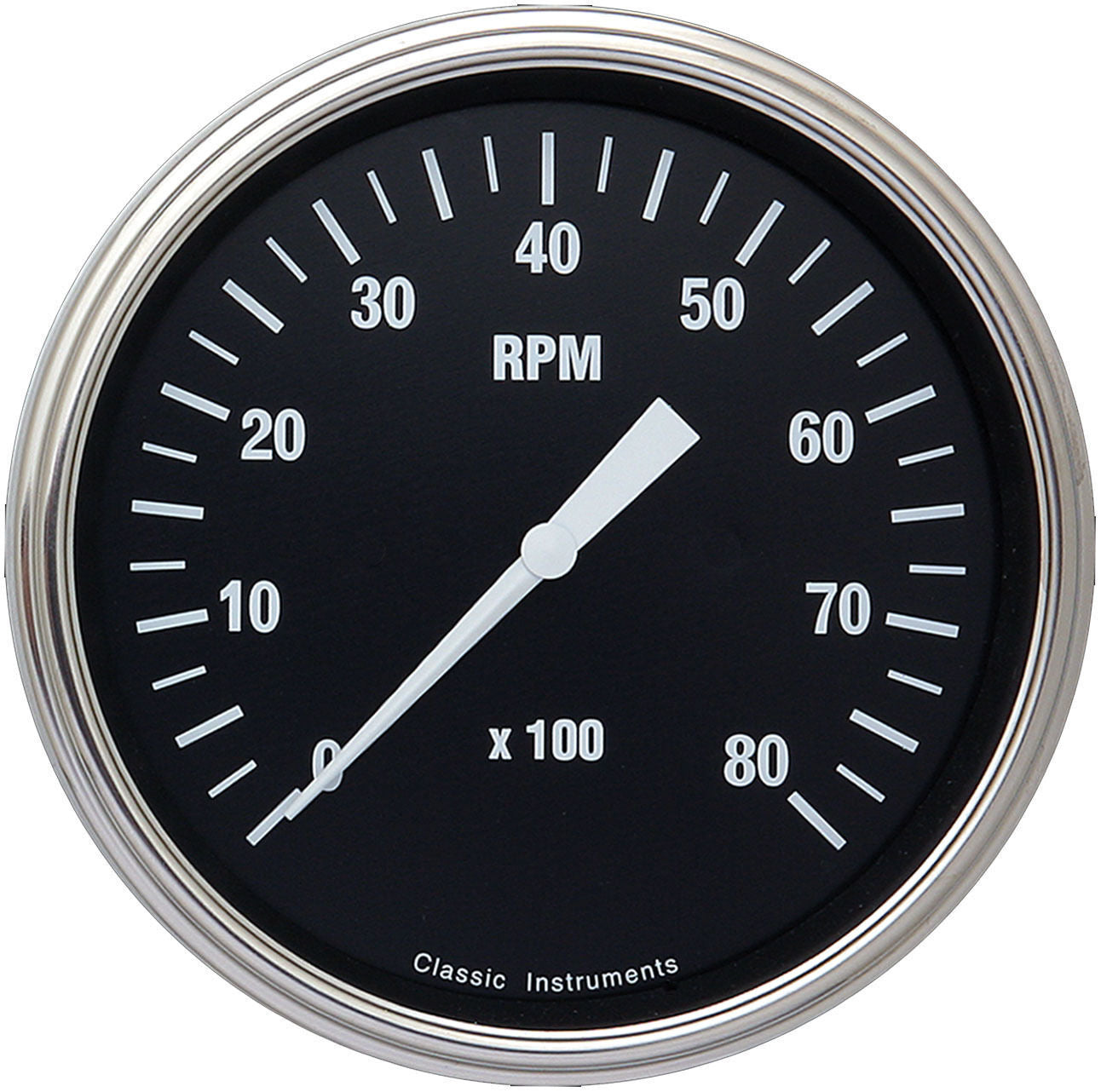 Classic Instruments HR71SLF Hot Rod - Tachometer 8K RPM 4-5/8"