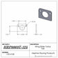 Hephner Racing Products HRP-0009T.125 Wing Slider Tab Valve