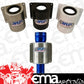 Hephner Racing Products HRP-6299 Torch / Flash Light Holder Wall Mount Natural Aluminium Finish