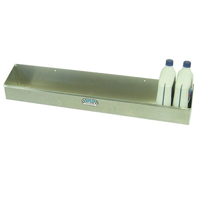 Hephner Racing Products HRP-6305 Large Aerosol / Oil Can Tray Wall Mount Natural Aluminium Finish