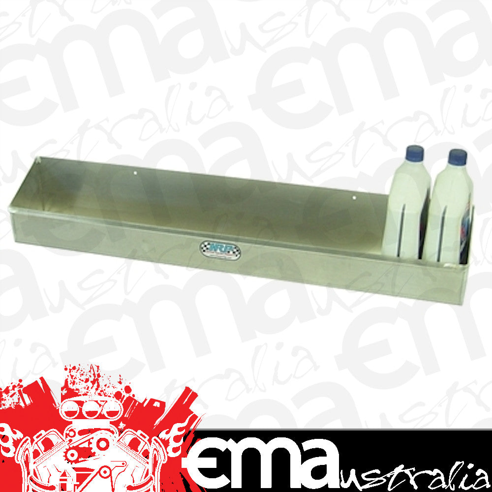 Hephner Racing Products HRP-6305 Large Aerosol / Oil Can Tray Wall Mount Natural Aluminium Finish