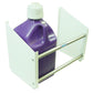Hephner Racing Products HRP-6360 Fuel Jug Rack White Powder Coat Floor Mount Holds X2 Fuel Jugs