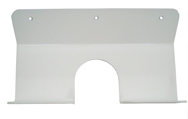 Hephner Racing Products HRP-6392 Large Broom Holder Wall Mount White Powder Coated