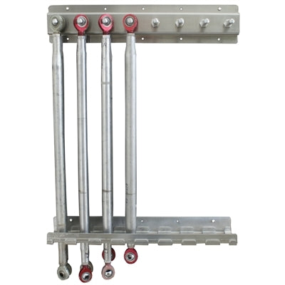 Hephner Racing Products HRP-6521D-20 Radius Rod Rack 20" Double Row Top w/ Mounting Pin