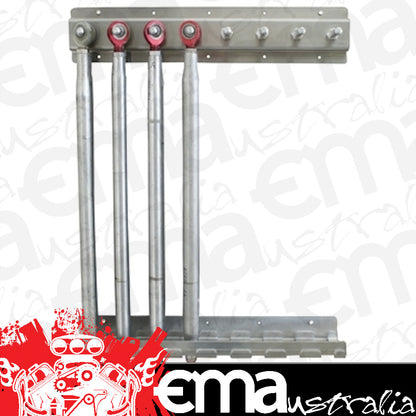 Hephner Racing Products HRP-6521D-20 Radius Rod Rack 20" Double Row Top w/ Mounting Pin