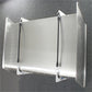 Hephner Racing Products HRP-6553 Nose Wing Wall Mount Vertical Mount suit Sprint Wing White Powder Coated