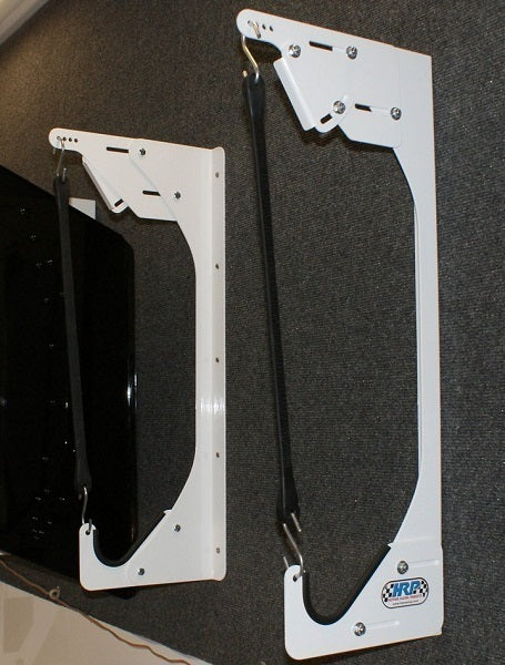 Hephner Racing Products HRP-6556WHT HRP Nose Wing Mount Adjustable
