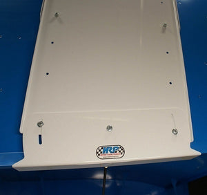 Hephner Racing Products HRP-6557WHT HRP Top Wing Mt Adjustable
