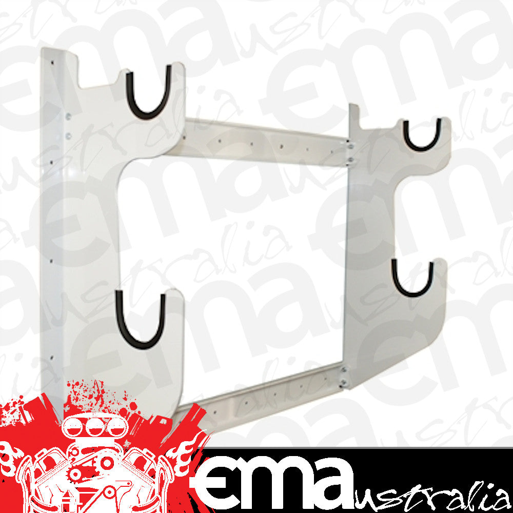 Hephner Racing Products HRP-6775 Axle Rack suit Front & Rear Axle White Powder Coated