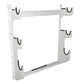 Hephner Racing Products HRP-6776 Axle Rack suit X2 Front & X1 Rear Axle White Powder Coated