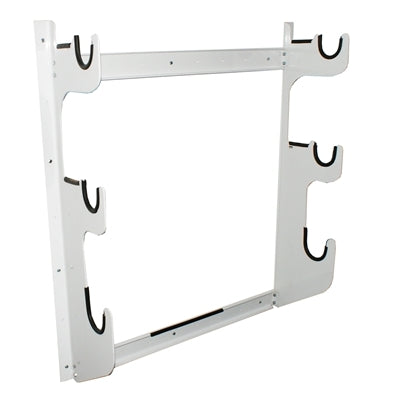 Hephner Racing Products HRP-6776 Axle Rack suit X2 Front & X1 Rear Axle White Powder Coated