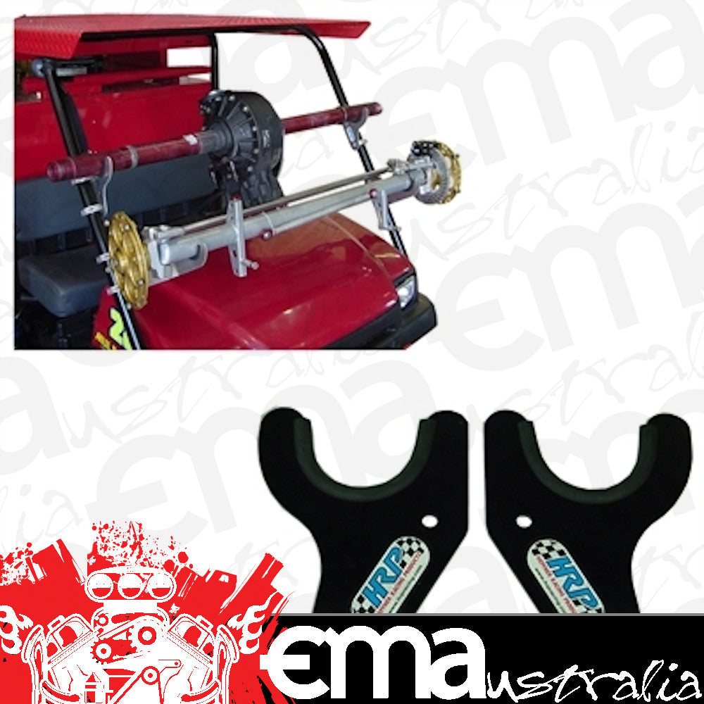 Hephner Racing Products HRP-6996 Rear Axle Mount Mount To Mule Or Atv Black Powder Coated