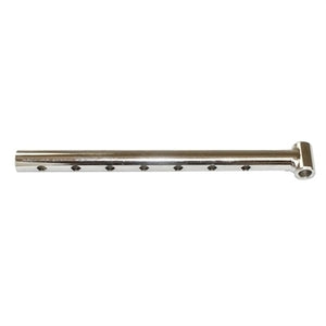 Hephner Racing Products HRP-8085 Chrome Steel Round Tube Insert w/ .250" Hole