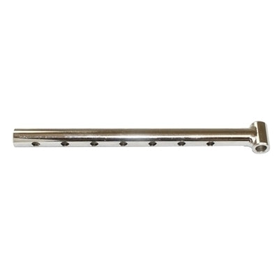 Hephner Racing Products HRP-8085 Chrome Steel Round Tube Insert w/ .250" Hole