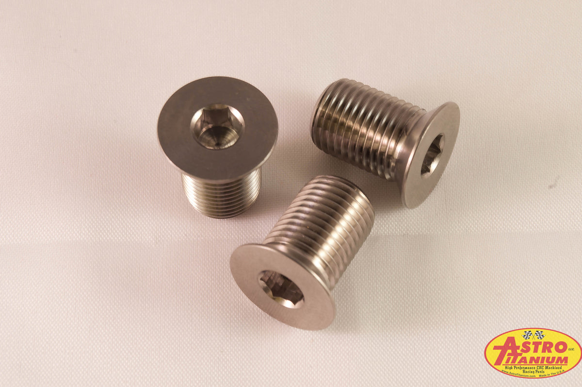 Hephner Racing Products HRP-AST3507K Titanium Bolt suit Rotor Mount Kit 1/2-20 X .750