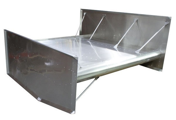 Hephner Racing Products HRP-SKD0512-S1 HRP Shark Top Wing Dished