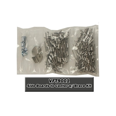 Hephner Racing Products HRP-VFT9001 Top Wing Rivet Kit suit Side Boards To Center-w/ Brace Kit