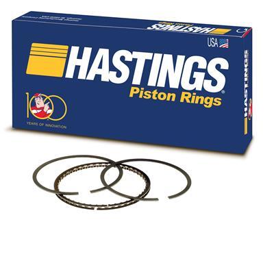Hastings HSN4860 Chev Piston Rings Phosphate Coated 4.000 in. Bore 8-Cylinder