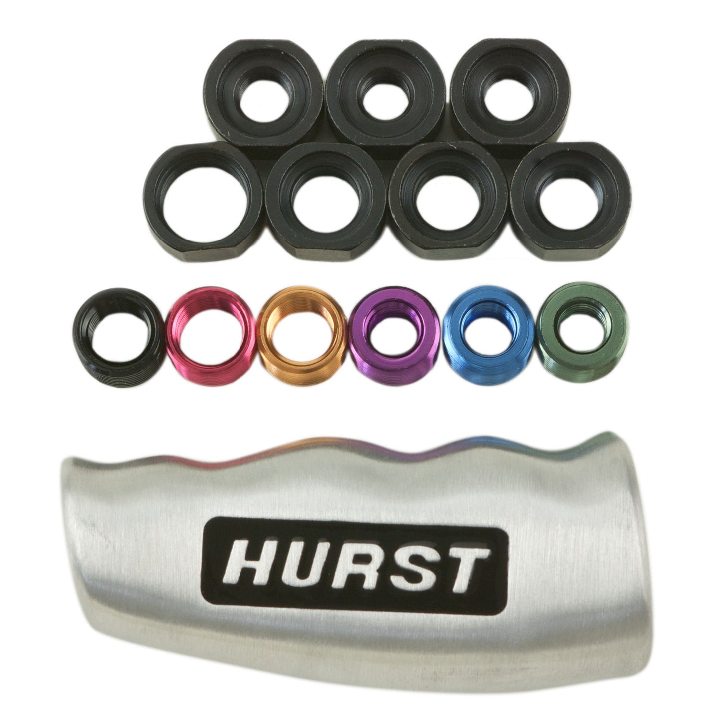 Hurst HU1530020 Universal Shift Knob T-HandleBrushed Alloy w/Logo