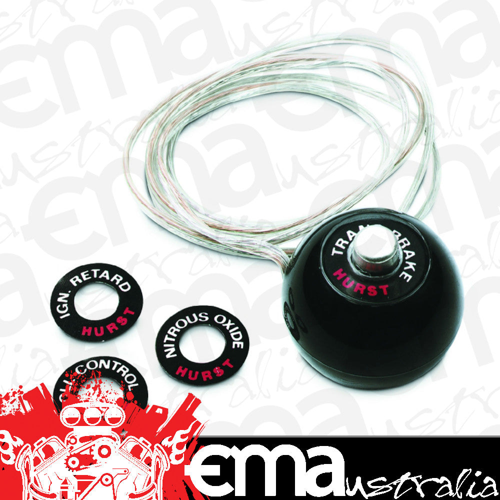 Hurst HU1630050 Competition Shift Knob w/ Button Locker/Nos/Trans Brake