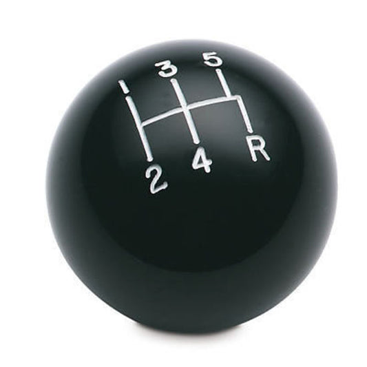 Hurst HU1630108 Classic 5 Speed Shifter Knob Black Universal 3/8-16In Thread