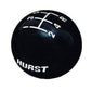 Hurst HU1630125 Replacement 5 Speed Shifter Knob Black 3/8"-16 Thread
