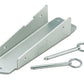Hurst HU1950225 Mounting Plate Kit w/ Quick Release Pins 1/4 Stick Shifters