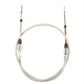 Hurst HU50000233 Foot Shifter CableMorse Style Eyelet/Threaded Ends Grey