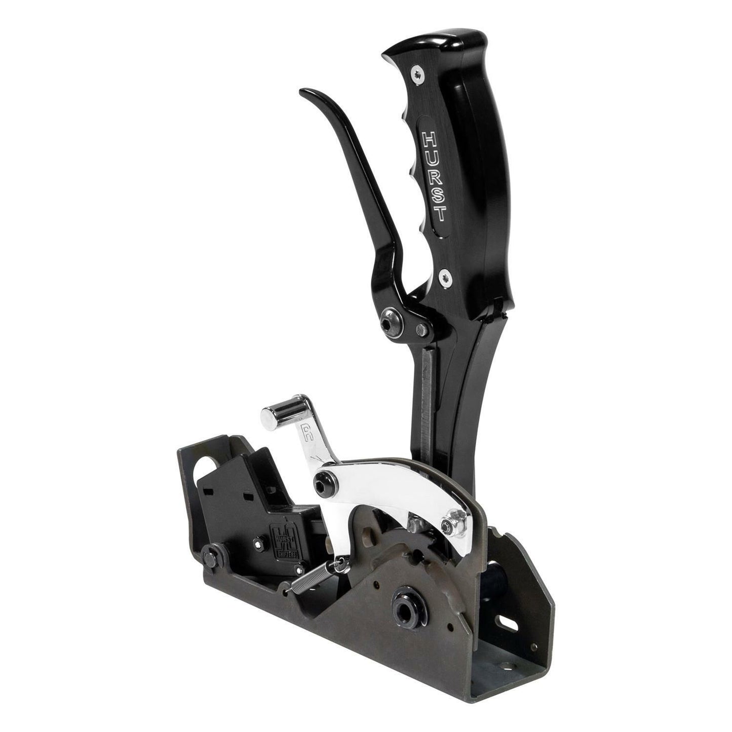 HURST HURST-GM-Package -Gm-Package Pistol Grip Quarter Stick Shifter And Black Alum Cover For GM 4-Speed Automatic