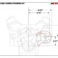 ICT Billet ICB551522 Power Steering Bracket Kit Chev SB V8 Lhs Eng Block Mount