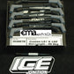 Ice Ignition ICE-9GM878 9mm Leads Holden Gm Gen III IV Ls1 & Ls2 45° Ends STD Length