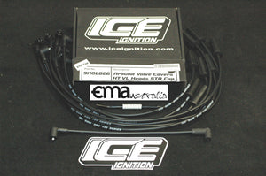ICE Ignition | ICE-9HOL826 | 9mm Leads Holden Ht-Vl V8 180? degrees Plug 90? degrees