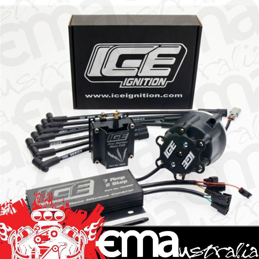 Ice Ignition ICE-IK0128 7 Amp Street Race Nitrous Control Kit Chev SB V8 283-400