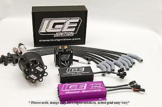 Ice Ignition ICE-IK0144 10 Amp Race Ignition Kit Chev 283-400 Large Cap Treated Gear