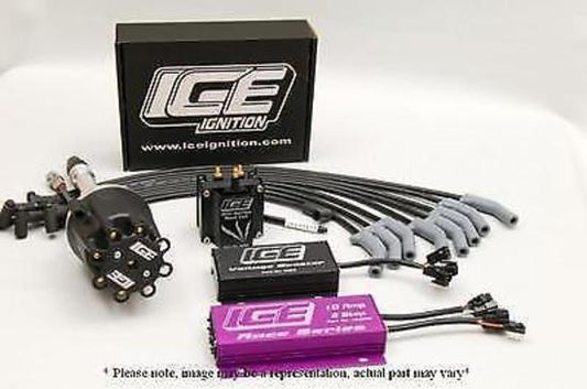 Ford Small Block Windsor 289-302 C.I.D. V8 10 Amp Boost Control Kit 289-302w/ Lge Cap Treated Gear ICE Ignition ICE-IK0412