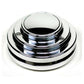 IDIDIT ID2201100020 9-Bolt Short Style Steering Wheel Adapter Chrome Finish