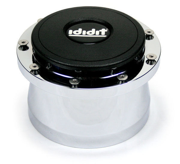 IDIDIT ID2201310020 9-Bolt Steering Wheel Adapter With Horn Chrome Finish