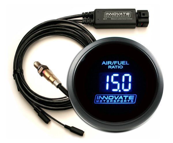 Innovate Motorsports IM3795 Db Digital Air Fuel Ratio Gauge Blue w/ Lc-2 Kit