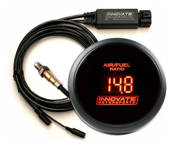 Innovate Motorsports IM3796 Db Digital Air Fuel Ratio Gauge Red w/ Lc-2 Kit