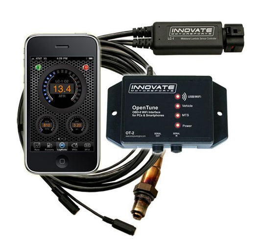 Innovate Motorsports IM3832 Ot-2 All-In-One Wireless Meter For Iphone Ipod & Pc