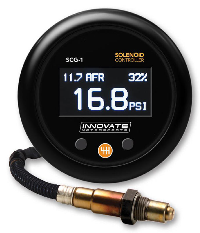 Innovate Motorsports IM3882 Scg-1 Digital Gauge 2-1/16" Boost Controller & Wide Band O2