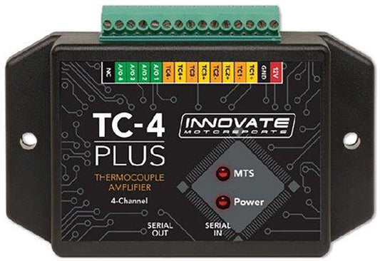 Innovate Motorsports IM3915 Tc-4 Plus 4-Channel Thermocouple Amplifier