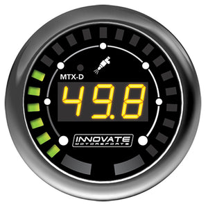 Innovate Motorsports IM3917 MTX-D Digital Gauge 2-1/16" Fuel Pressure 0-145 Psi