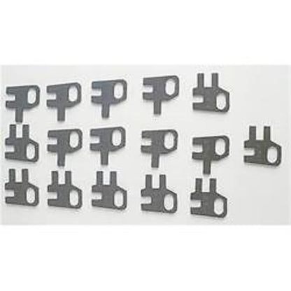 Isky ISK200-AGP Adjustable GuIDe Plates 5/16" Pushrod Chev SB 262-400